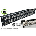 Electriduct Electriduct Keystone Patch Panels QWM-ED-PP-48-CAT6A